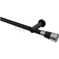 Innenlaufstange Schwarz, Aluminium / Metall 20 mm Ø Platon Tanara