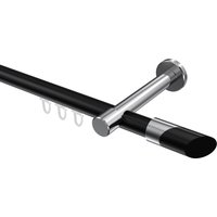 Innenlaufstangen Schwarz / Chrom, Aluminium / Metall 20 mm Ø Prestige Verano