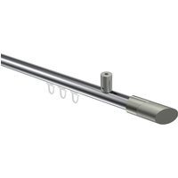 Innenlaufstange (Deckenbefestigung) Chrom / Edelstahl-Optik, Aluminium / Metall 20 mm Ø Sonius Verano