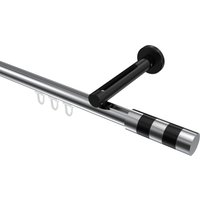 Innenlaufstange Chrom / Schwarz, Aluminium / Metall 20 mm Ø Siteno Mavell