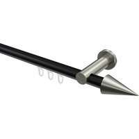 Innenlaufstangen Schwarz / Edelstahl-Optik, Aluminium / Metall 20 mm Ø Platon Savio