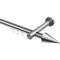 Innenlauf-Vorhangstange Chrom, Aluminium / Metall 20 mm Ø Prestige Savio