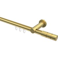 Innenlauf-Gardinenstange Messing-Optik 20 mm Ø Platon Elanto