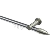 Innenlaufstange Chrom / Edelstahl-Optik, Aluminium / Metall 20 mm Ø Platon Samanto