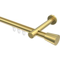 Innenlauf-Gardinenstange Messing-Optik 20 mm Ø Prestige Sitra