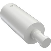 Trägerverlängerung 5 cm Typ D20 Edelstahl-Optik für Gardinenstangen-Träger 20 mm Ø