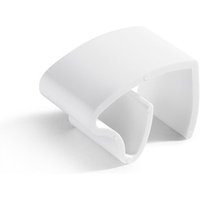 Klemmträger Weiß für Jalousien 27 x 19 mm Profil