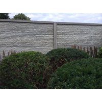 Betonzaun Mountain grau 200x231cm doppelseitig Betonzaun Mountain grau 200x231cm doppelseitig