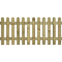 Staketenzaun holz 80x180cm Staketenzaun holz 80x180cm