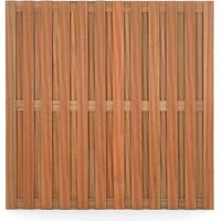 Sichtschutzzaun Holzzaun hartholz 180x180cm Sichtschutzzaun Holzzaun hartholz 180x180cm