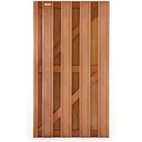 Tor Zauntor Gartentor Bangkirai 100x180cm Tor Zauntor Gartentor Bangkirai 100x180cm