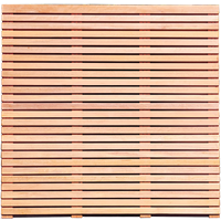 Sichtschutzzaun Holzzaun Lamellenzaun hartholz 180x180cm (51Dielen) Sichtschutzzaun Holzzaun Lamellenzaun hartholz 180x180cm (51Dielen)