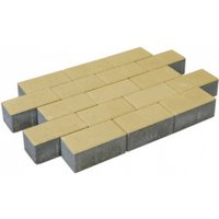InterGard 40% Rabatt auf gelbe Betonpflastersteine 21x105x8cm m²