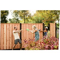 Holz Betonzaun Douglasie Holzzaun 200x190cm Holz Betonzaun Douglasie Holzzaun 200x190cm