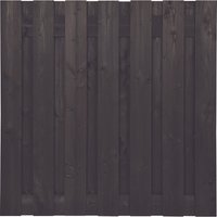Sichtschutzzaun Holzzaun Dichtzaun Douglasie anthrazit 180x180cm Sichtschutzzaun Holzzaun Dichtzaun Douglasie anthrazit 180x180cm