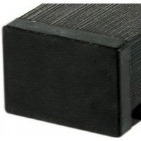 Pfosten Kunststoffzaun WPC Schwarz 7x7x270cm Pfosten Kunststoffzaun WPC Schwarz 7x7x270cm