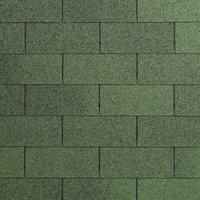 Dachschindeln Dachpappe grün Bitumenschindeln Gartenhaus 3m2 Wandstärke: 95 mm Dachschindeln Dachpappe grün Bitumenschindeln Gartenhaus 3m2 Wandstärke: 95 mm