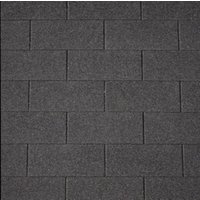 Dachschindeln Dachpappe schwarz für Gartenhaus 3m2 Wandstärke: 95 mm Dachschindeln Dachpappe schwarz für Gartenhaus 3m2 Wandstärke: 95 mm