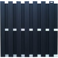 Kunststoffzaun Sichtschutzzaun Sichtschutz WPC 180x180cm Kunststoffzaun Sichtschutzzaun Sichtschutz WPC 180x180cm
