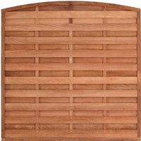 Sichtschutzzaun Holzzaun hartholz Rundbogen 180x180cm Sichtschutzzaun Holzzaun hartholz Rundbogen 180x180cm