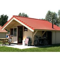 Holzhaus Ferienhäuser Blockhaus Yale 5.72/4.97×6.08m (50mm) – 34.78 qm Wandstärke: 50 mm Holzhaus Ferienhäuser Blockhaus Yale 5.72/4.97×6.08m (50mm) – 34.78 qm Wandstärke: 50 mm