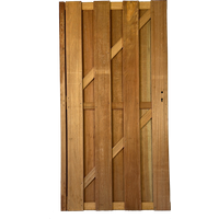 Tor Zauntor Gartentor Hartholz 180x90cm Tor Zauntor Gartentor Hartholz 180x90cm