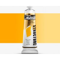 Derivan : Matisse Structure : Acrylic Paint : 75ml : Yellow Deep