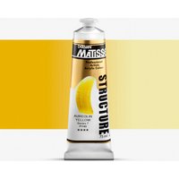 Derivan : Matisse Structure : Acrylic Paint : 75ml : Aureolin Yellow
