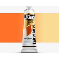 Derivan : Matisse Structure : Acrylic Paint : 75ml : Cadmium Orange Deep