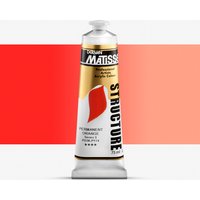 Derivan : Matisse Structure : Acrylic Paint : 75ml : Permanent Orange