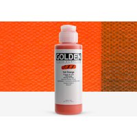 Golden : Fluid : Acrylic Paint : 119ml (4oz) : Vat Orange