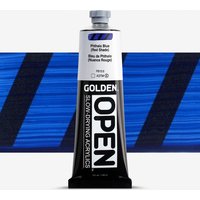 Golden : Open : Slow Drying Acrylic Paint : 148ml (5oz) : Phthalo Blue Red Shade IV