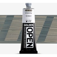 Golden : Open : Slow Drying Acrylic Paint : 148ml (5oz) : Neutral Gray N5 I