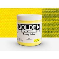 Golden : Heavy Body : Acrylic Paint : 237ml (8oz): Primary Yellow