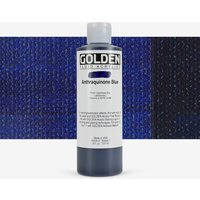 Golden : Fluid : Acrylic Paint : 236ml (8oz) : Anthraquinone Blue