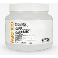 Golden : Sandable Hard Gesso : 946ml (32oz)