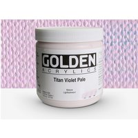 Golden : Heavy Body : Acrylic Paint : 473ml (16oz) : Titan Violet Pale I