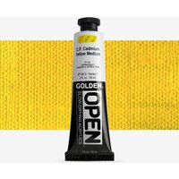 Golden : Open : Slow Drying Acrylic Paint : 59ml (2oz): C.P. Cadmium Yellow Medium VII
