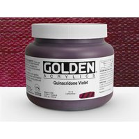 Golden : Heavy Body : Acrylic Paint : 946ml : Quinacridone Violet : Please allow an extra week for delivery
