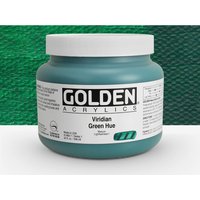 Golden : Heavy Body : Acrylic Paint : 946ml (32oz): Viridian Green Hue
