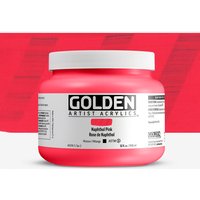 Golden : Heavy Body : Acrylic Paint : 946ml (32oz) : Naphthol Pink II