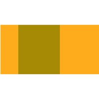 Golden : Heavy Body : Acrylic Paint : 946ml (32oz): Orange Yellow *Fluorescent*