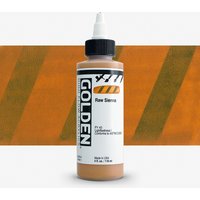 Golden : High Flow : Acrylic Paint : 118ml (4oz): Raw Sienna : S1