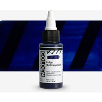 Golden : High Flow : Acrylic Paint : 30ml (1oz): Anthraquinone Blue (Indigo) : S7