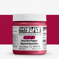 Golden : SoFlat : Matte Acrylic Paint : 118ml : Quinacridone Magenta