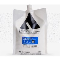 Holbein : White Acrylic Gesso : 2000ml : (LL) Very Coarse Texture