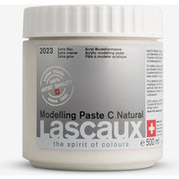Lascaux : Modelling Paste C : 500ml : Extra Coarse : Natural