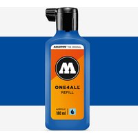 Molotow : One4All : Acrylic Paint Refill : 180ml : True Blue 204