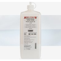 Schmincke : Aero Color Finest Acrylic Ink : 1000ml : Supra-White Opaque