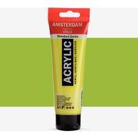 Royal Talens : Amsterdam Standard : Acrylic Paint : 120ml : Greenish Yellow